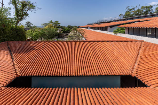 traditional roof in China