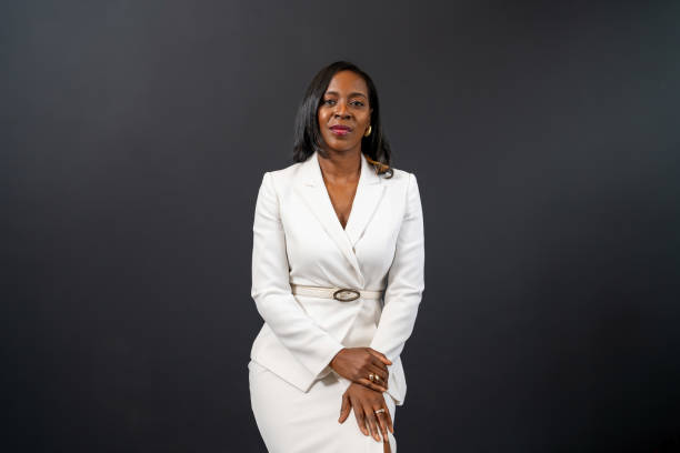 istock Studio portrait of a black woman looking at camera 2189493255