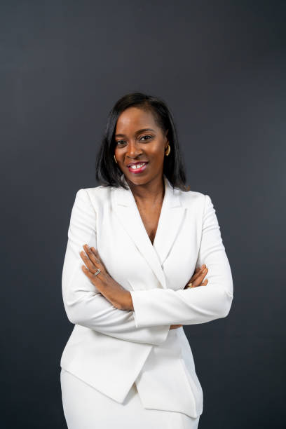 istock Studio portrait of a black woman looking at camera 2189493263