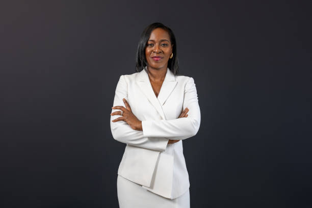 istock Studio portrait of a black woman looking at camera 2189493266