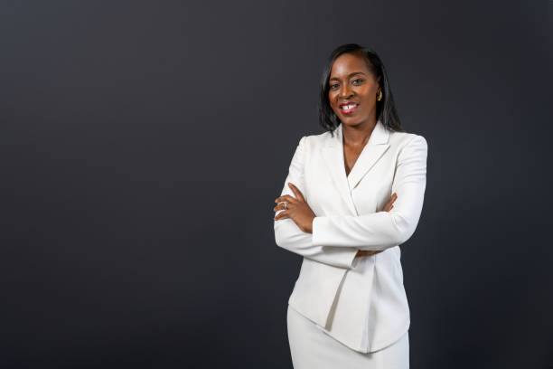 istock Studio portrait of a black woman looking at camera 2189493273