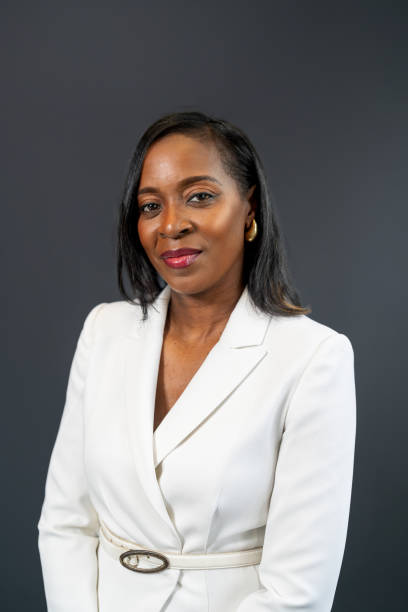 istock Studio portrait of a black woman looking at camera 2189493276