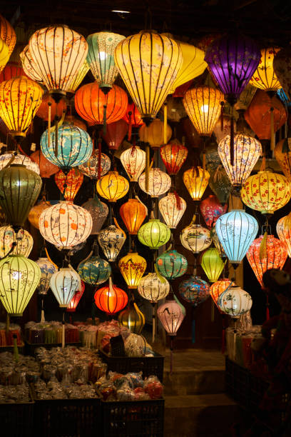 istock Lanterns in Hoi An ancient town at night 2189493430