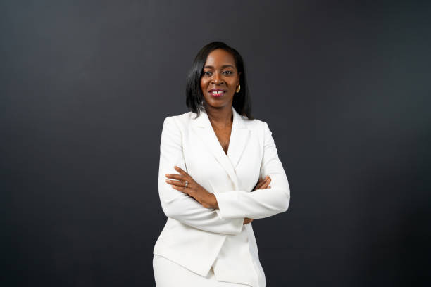 istock Studio portrait of a black woman looking at camera 2189493435