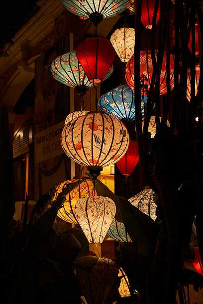 istock Lanterns in Hoi An ancient town at night 2189493486