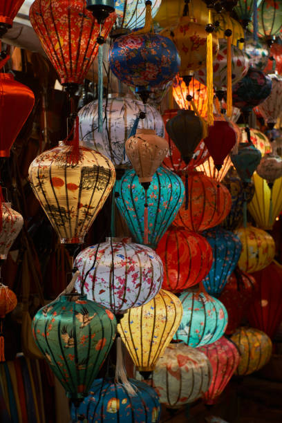 istock Lanterns in Hoi An ancient town at night 2189493638