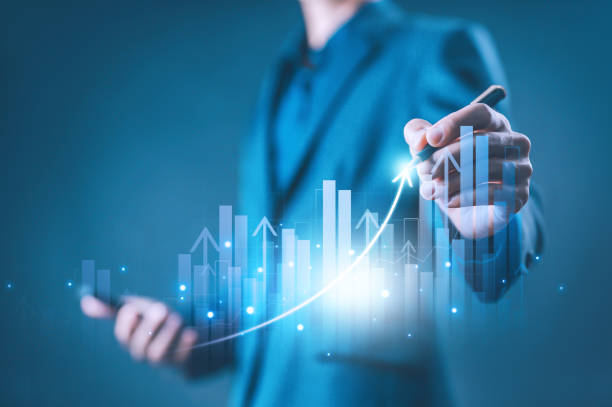 istock Business Growth Chart, Business Finance and Industry Growth Chart 2189503252