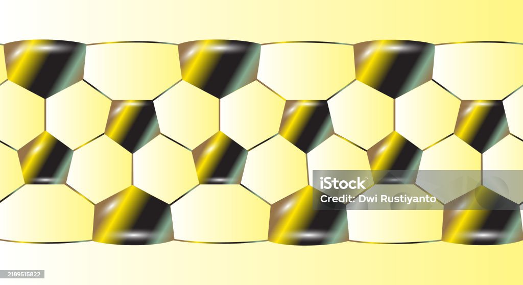 Hex Pattern Ball Array Soccer Ball Seamless Pattern Various Color Repeated Hexagon Texture For ...