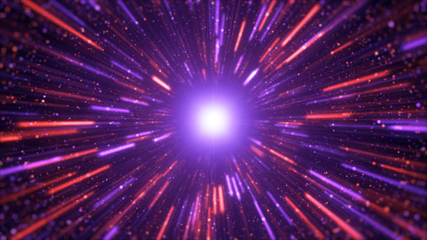 istock abstract background glowing light lines background Overlay a glowing light in the middle. technology background copy space 2189518473