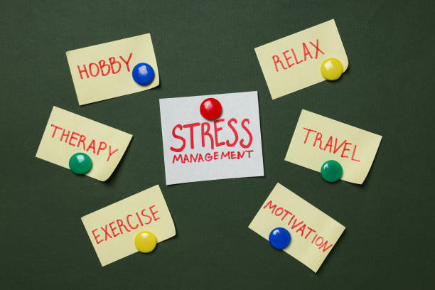 istock Papers with words on dark green background, top view 2189532136