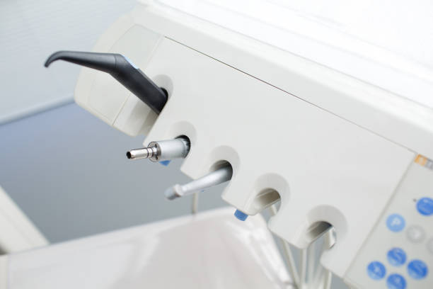 istock Modern Dental Drills and tools in dentist's office, High quality , close-up shot. 2189532663
