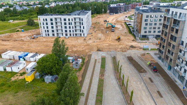 istock Aerial View of Urban Construction Site 2189533981
