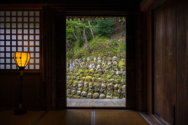 istock Traditional Japanese room with garden view 2189537144