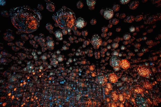 istock Glowing Orb Installation in a Dark Room 2189537163