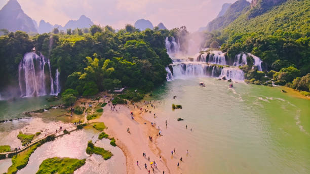 istock Detian Waterfall, Chongzuo, Guangxi, China,Asia. 2189538253