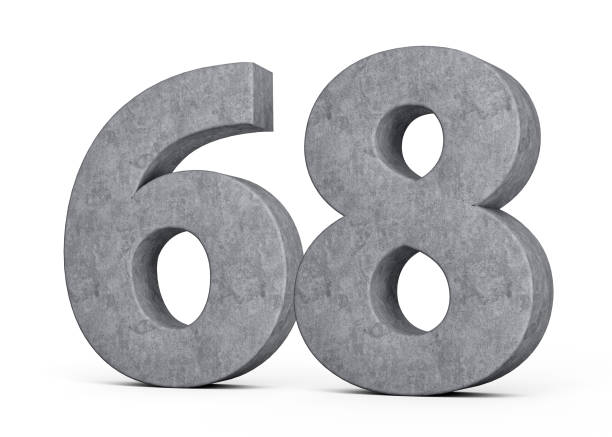 istock 3d Concrete Number Sixty eight 68 Digit Made Of Grey Concrete Stone On White Background 3d Illustration 2189547196