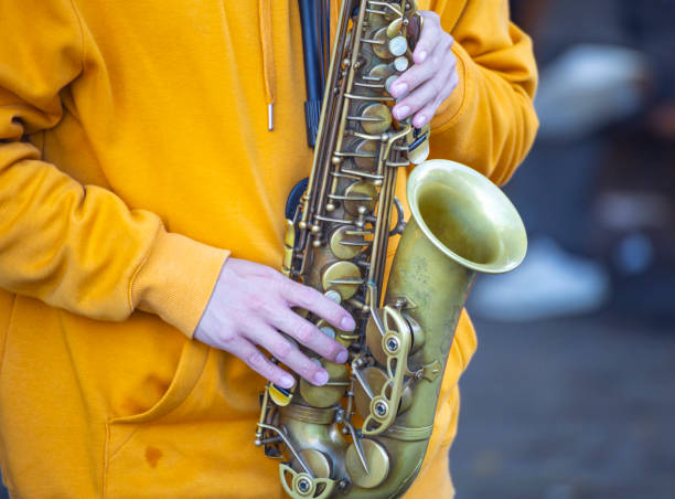istock Brass Instrument: The Unique Charm of the Saxophone 2189551013