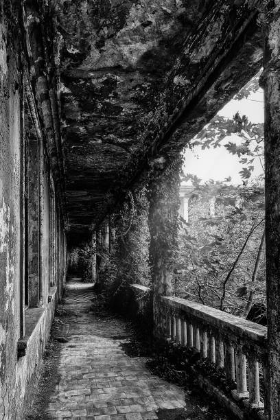 istock lost place, sanatorium Medea in Tskaltubo, Georgia 2189551334