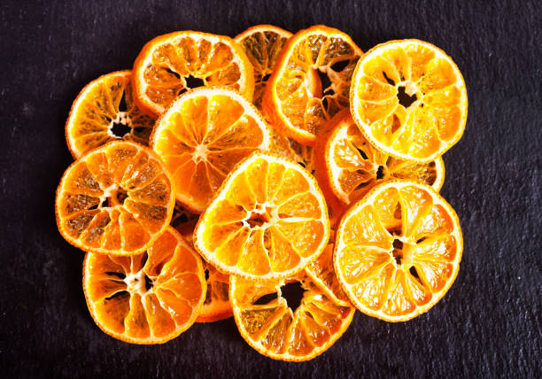 istock Many Dried Orange Slices from Above 2189554011