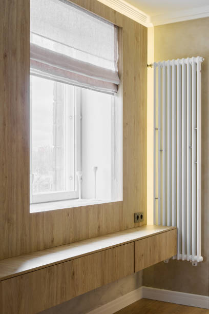 istock This modern minimalist window design features warm lighting that creates a cozy atmosphere 2189573851