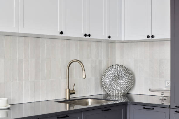 istock A Modern Kitchen Design Featuring Elegant Fixtures Accompanied by Stylish Accents and Touches 2189573905