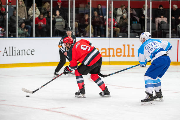 istock Intense Moment at Professional Hockey Match 2189574901
