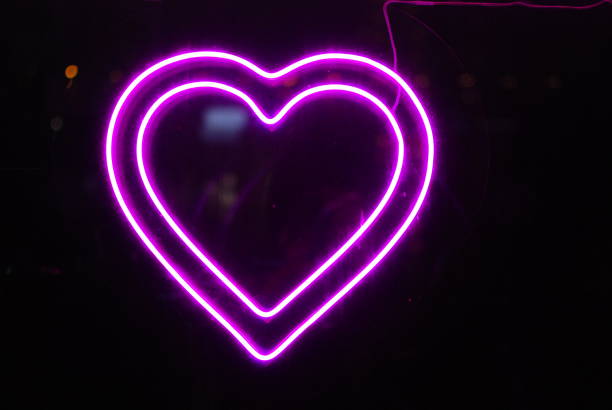 istock This vibrant neon heart light sign is perfect for adding a stylish touch to your modern decor 2189579507