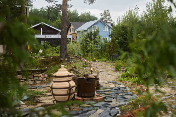 country house and garden