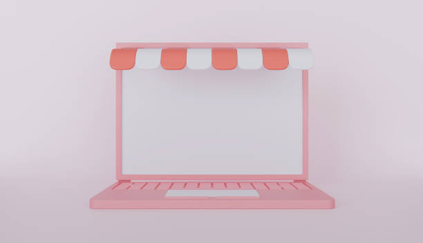 istock Online shopping on laptop, online shopping, e-commerce 2189595430