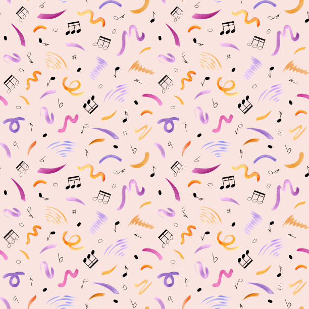 Pink Music Note Pattern 2,000+ Pink Music Notes Stock Illustrations, Royalty-Free Vector ...