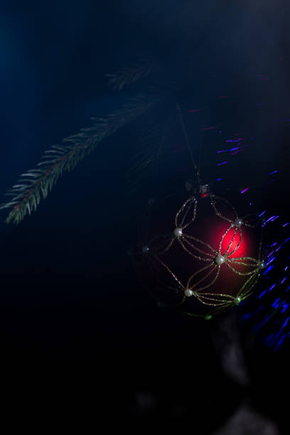 New Year, Christmas greeting card