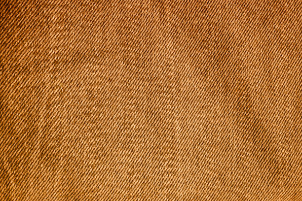 Texture of brown dense fabric curtains.