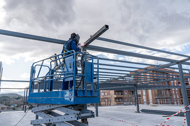 istock Professionals welding company parking deck 2189611974