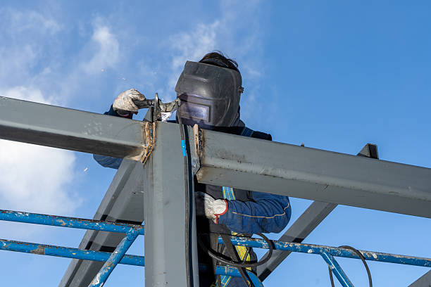istock Professionals welding company parking deck 2189612113