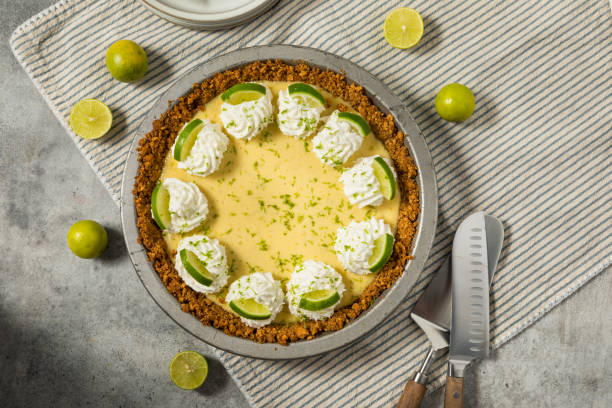 istock Sweet Homemade Key Lime Pie 2189616156
