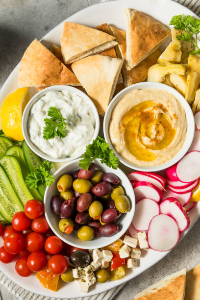 istock Homemade Mediterranean Mezze Platter 2189616318