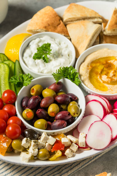 istock Homemade Mediterranean Mezze Platter 2189616405