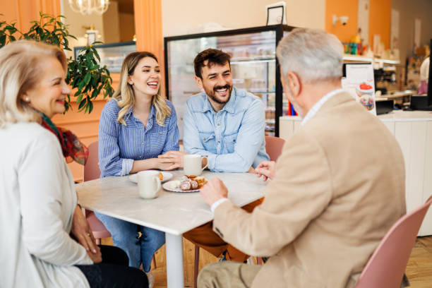 istock Multi Generational Family in a Cafe 2189622432