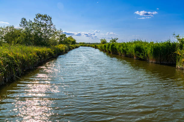istock Channel near the White-lake 2189629174