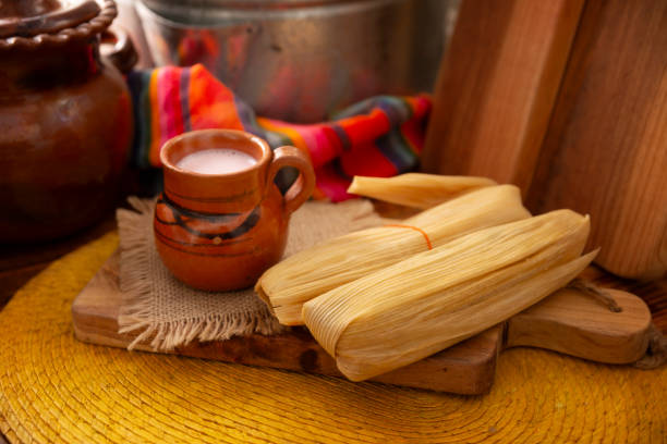 istock tamales and atole mexican food tradition 2189636538