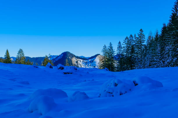 Symbolic Hiking through snow