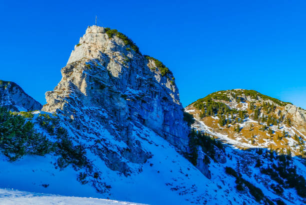 Snowy Mountain Peaks