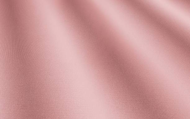 istock Light pastel pale powder soft brown beige nude dusty rose tan white abstract background. Silk satin fabric. Curtain drapery line wave. Color gradient. 2189643266