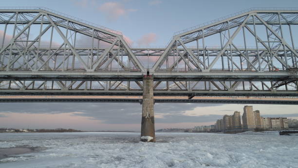 istock Bridge with a city in the background 2189654610