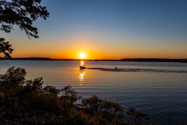 istock Beautiful sunset at DeGray Lake State Park 2189657456