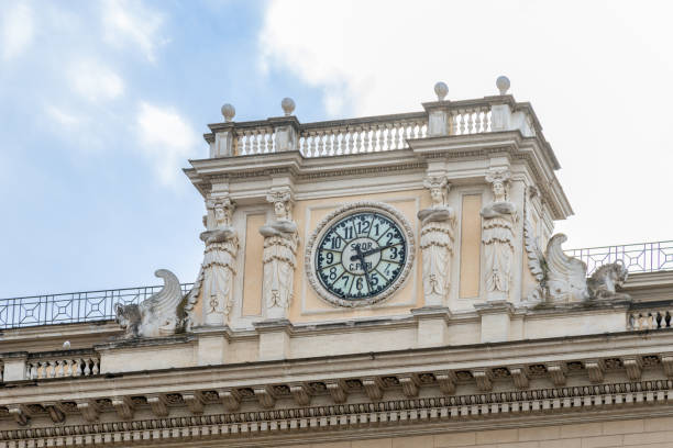 istock Clock at Palazzo Wedekind in Rome 2189658688