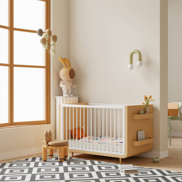 istock Interior Kids Room Mockup 2189665031