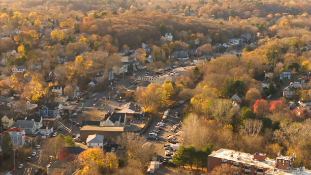 istock autumn city in the evening 2189692400