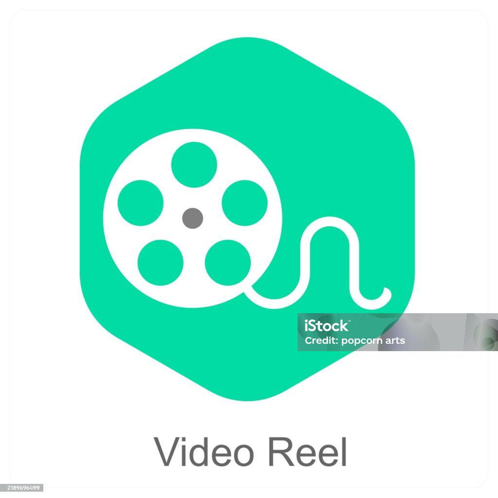 Video Reeol Icon Video Reel Stock Illustration - Download Image Now - Concepts, Concepts ...