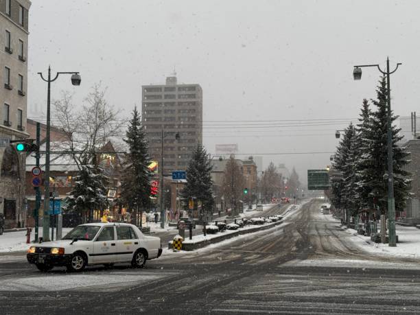 istock Main Road in Otaru 2189699056